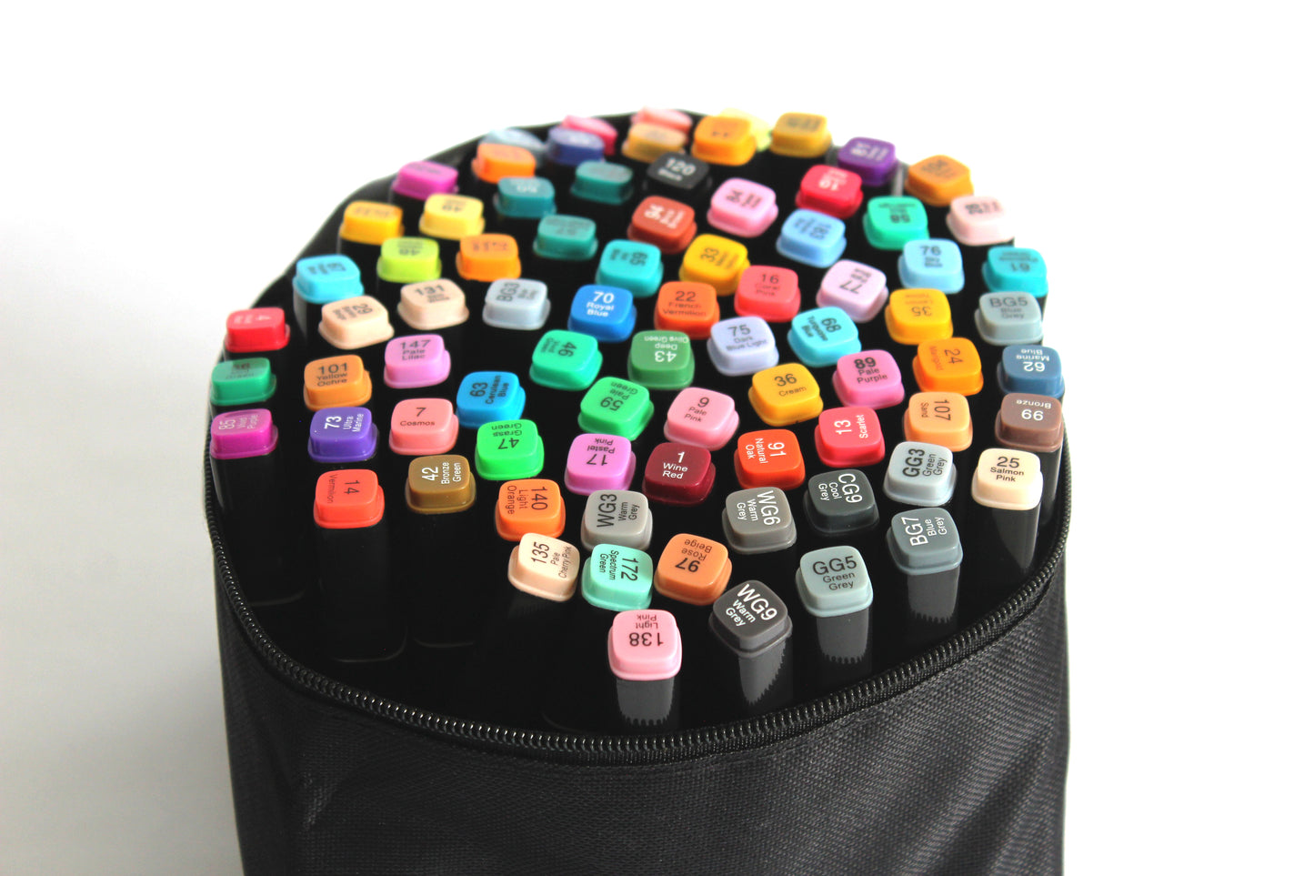 80 Marcadores Doble Punta