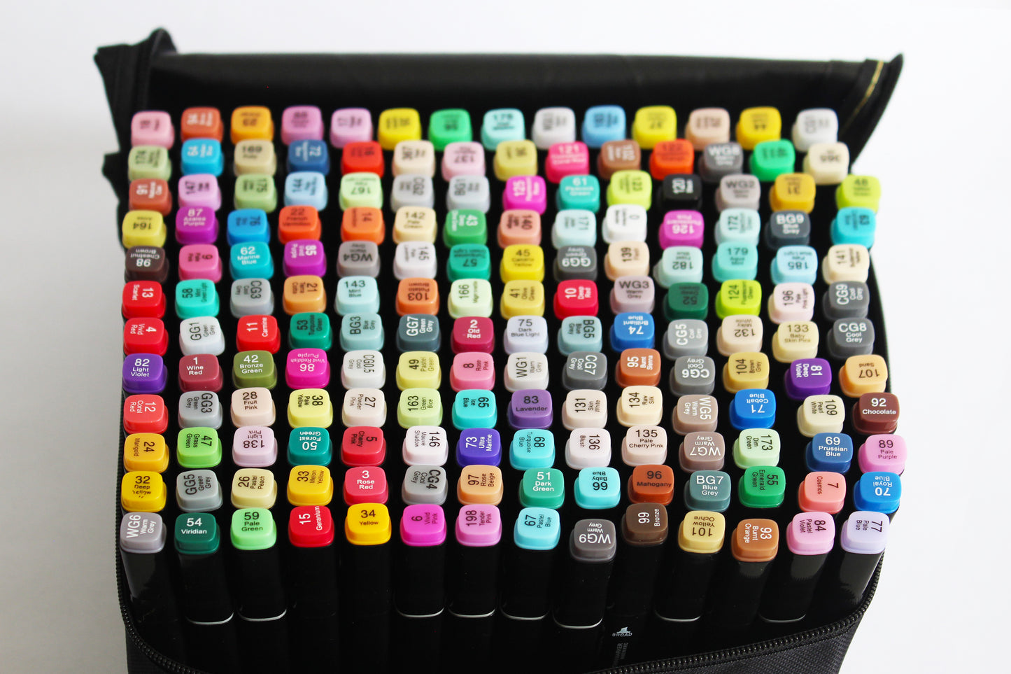 168 Marcadores Doble Punta