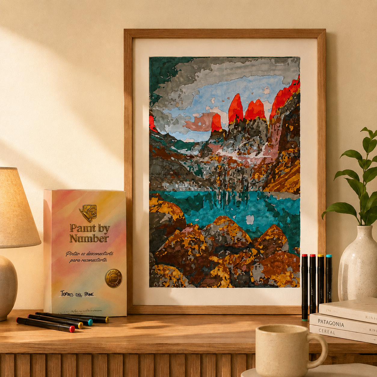 Kit Paint by Number Torres del Paine