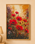 Kit Paint by Number Amapolas
