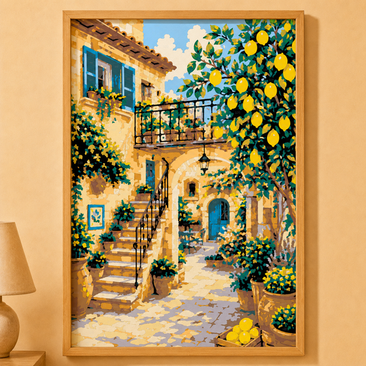 Kit Paint by Number limonero