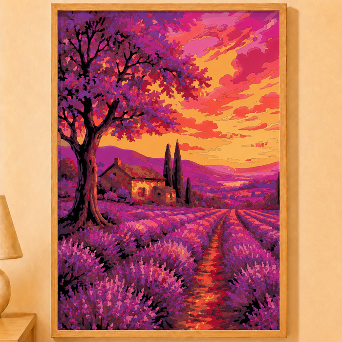 Kit Paint by Number Lavanda
