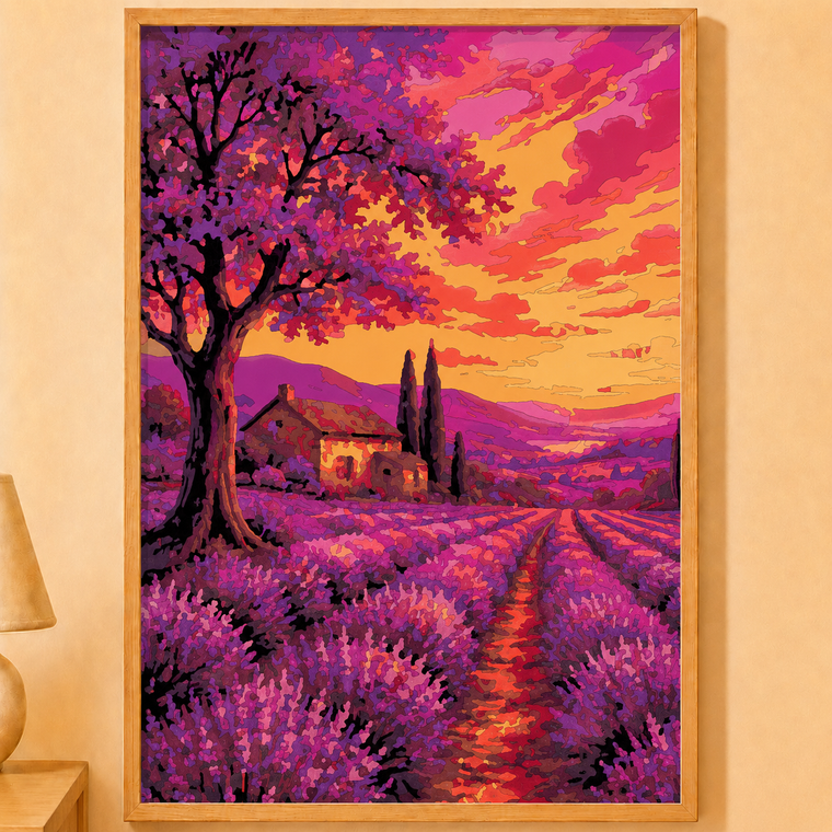 Kit Paint by Number Lavanda