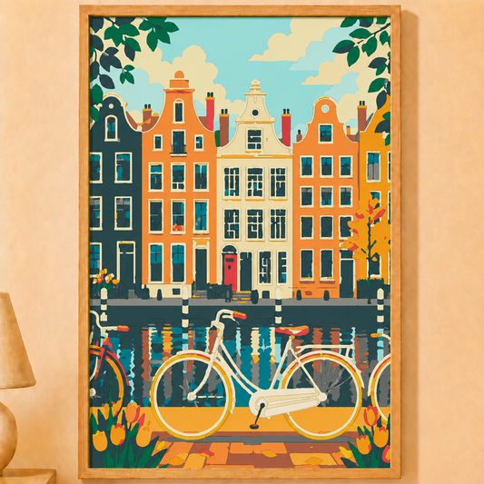 Kit Paint by Number Amsterdam