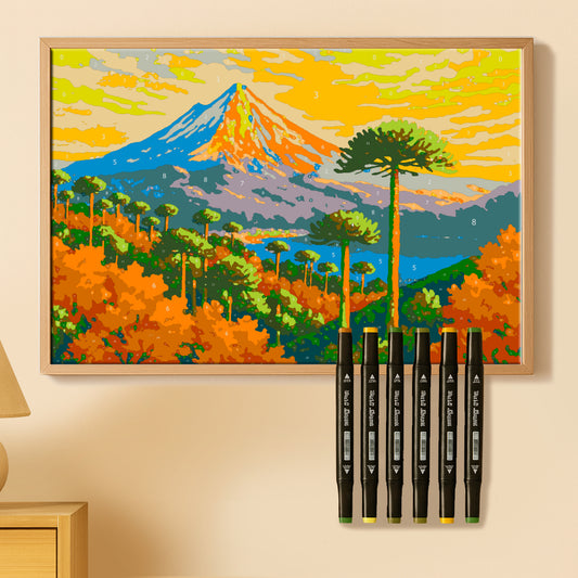 Kit Paint by Number - Conguillio (60x40cm)