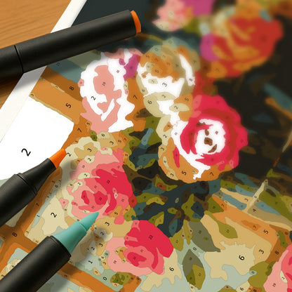 Kit Paint by Number - Florero (60x40cm)